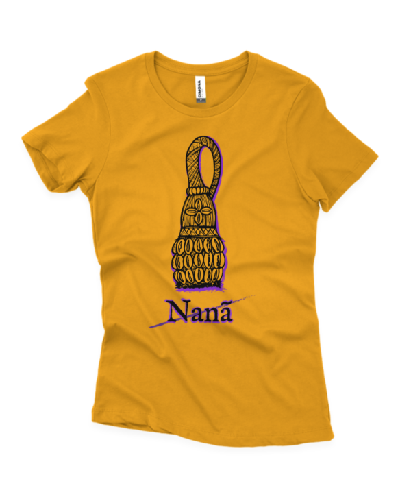 Camisa nanã sombra fem. amarelo ouro