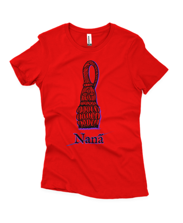 Camisa nanã sombra fem. vermelho