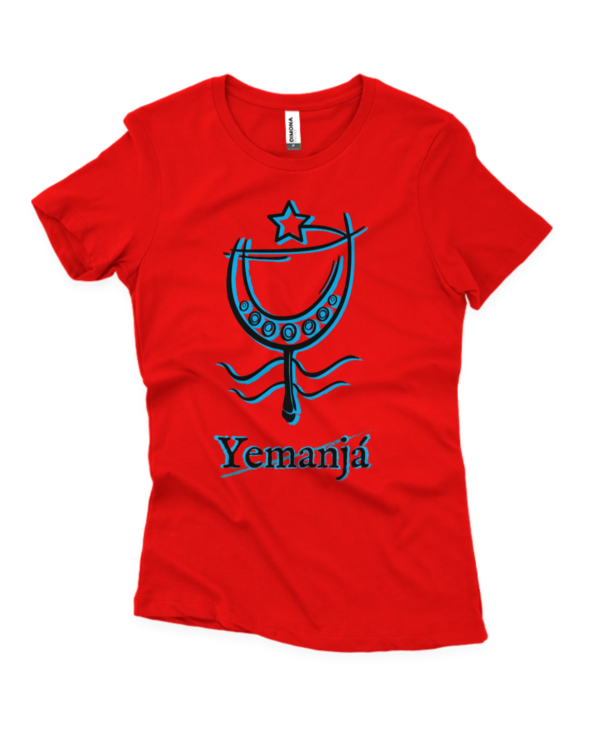 Yemanjá sombra fem. vermelho