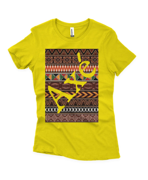 Camisa Axé Fem. amarelo canario