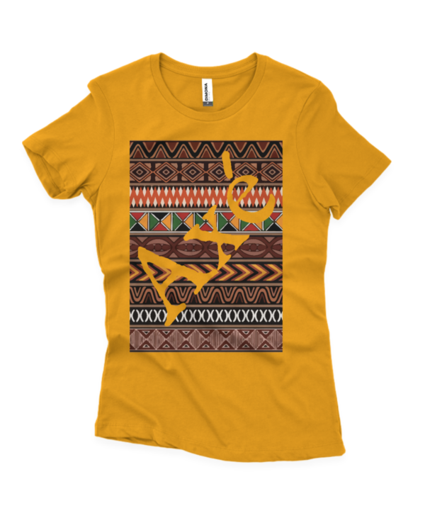 Camisa Axé Fem. amarelo ouro