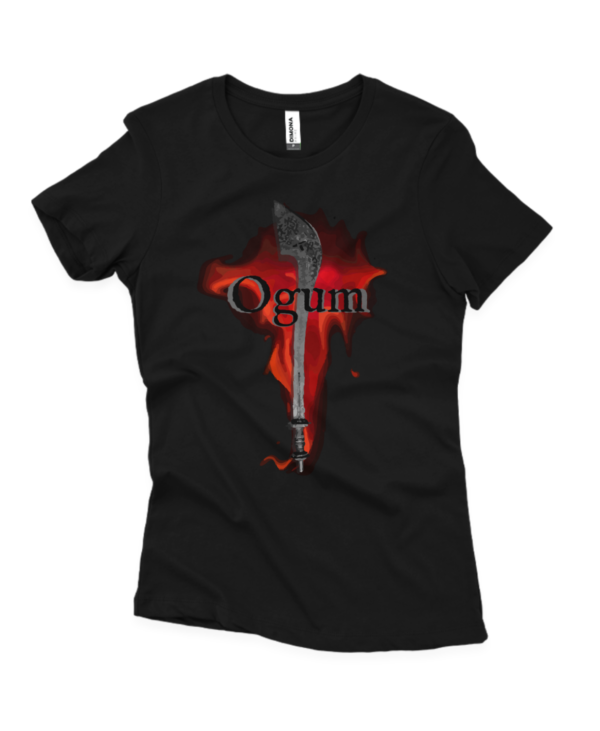 Ogum fogo vermelho fem. preto