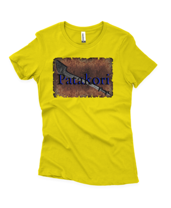 Patakori ferro fem. amarelo canário