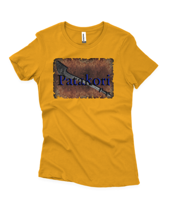 Patakori ferro fem. amarelo ouro