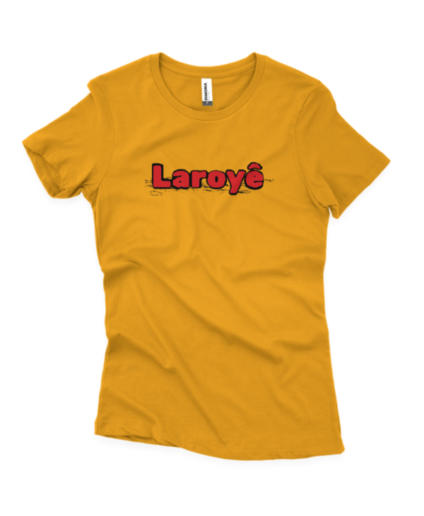 Laroyê fem. amarelo ouro