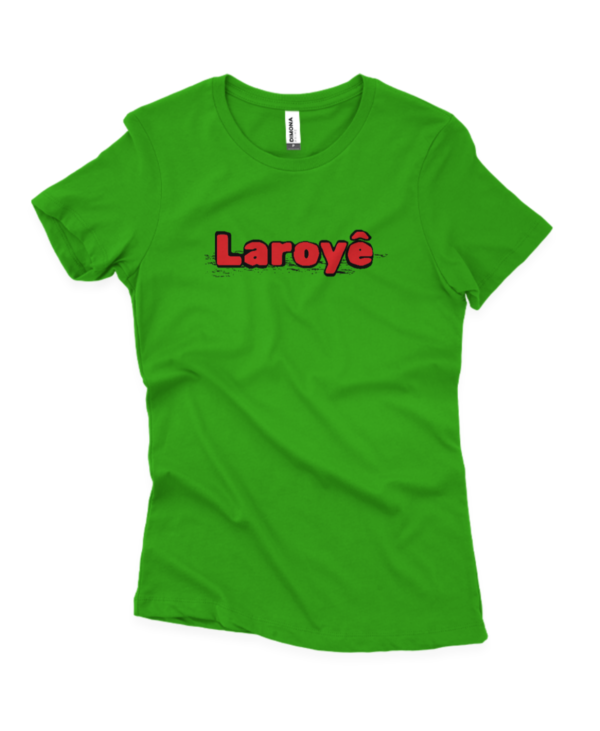 Laroyê fem. verde bandeira