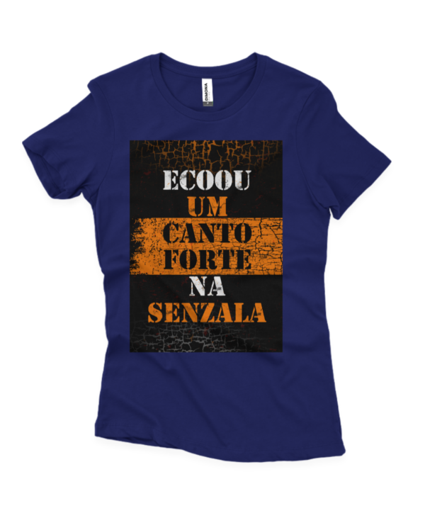 Ecoou Fem. azul marinho Canto forte Umbanda